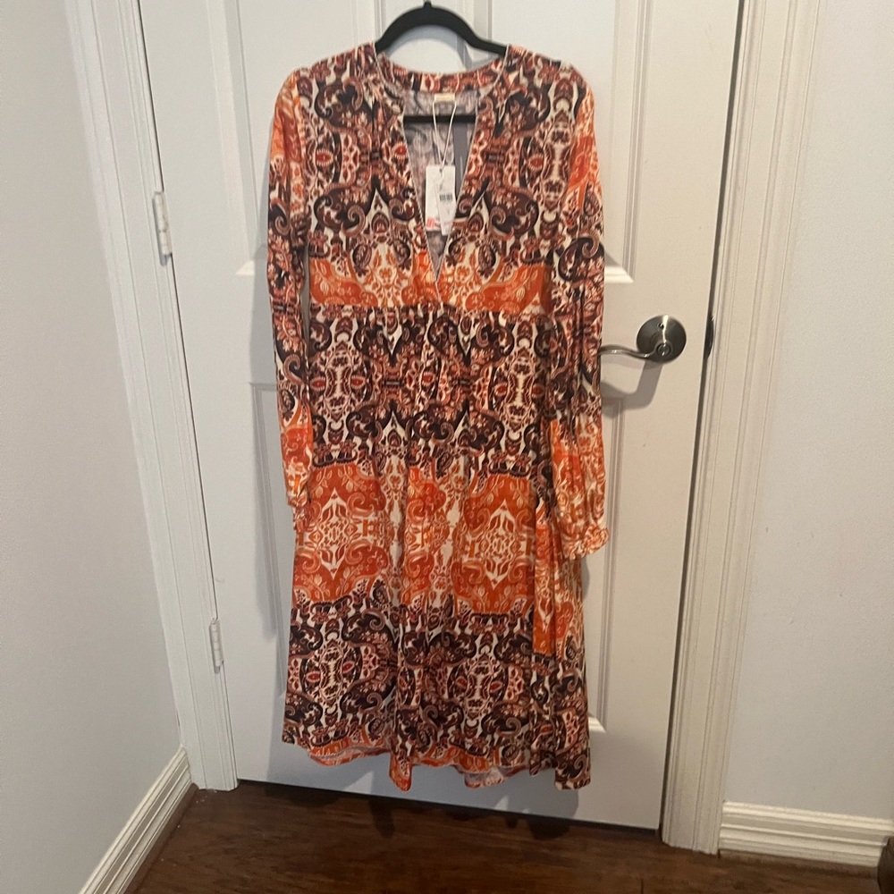 Agua Bendita x Anthropologie Elayna dress NWT